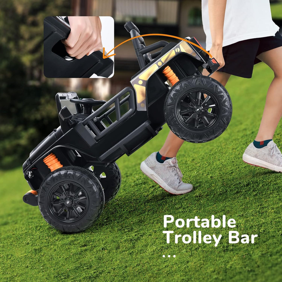 12V Electric Ride On Truck with Parental Remote Control B91021