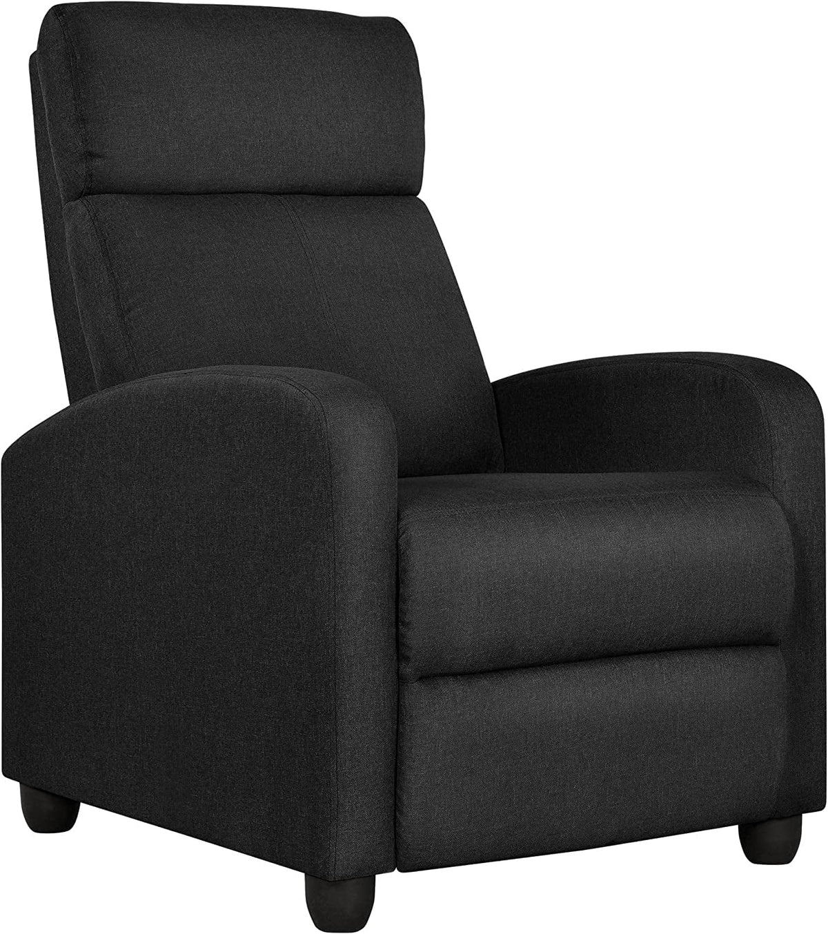 Fabric Recliner Chair Black Y29644