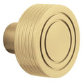 Satin Brass Knob Q55959