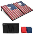 American Flag Cornhole Set with 8 Bean Bags C37765