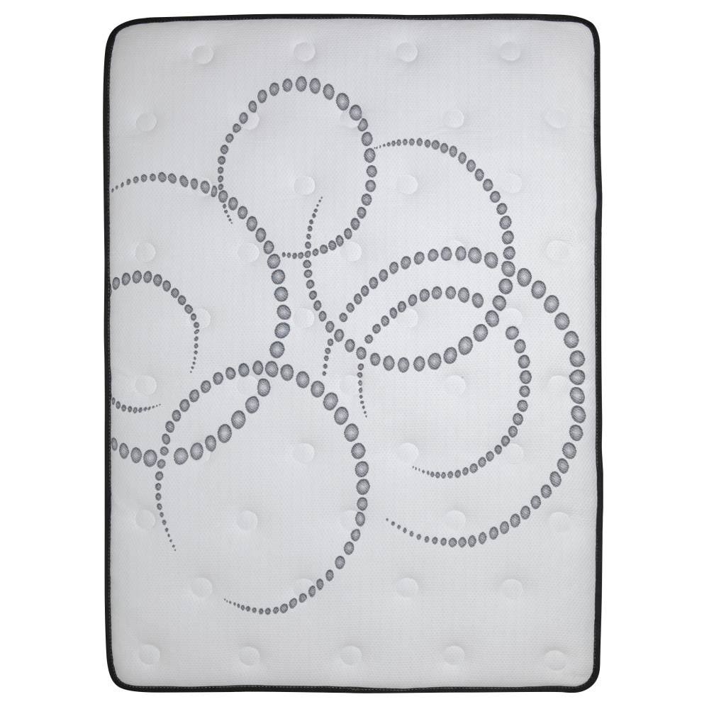 Twin 12 inch Foam Pocket Spring Mattress with 3 inch Gel Memory Foam Topper B919