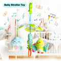 Baby Car Seat Toys Clip On Stroller Toy with Birds and Bees Hanging Rattle, Two Wrist Rattles J74478