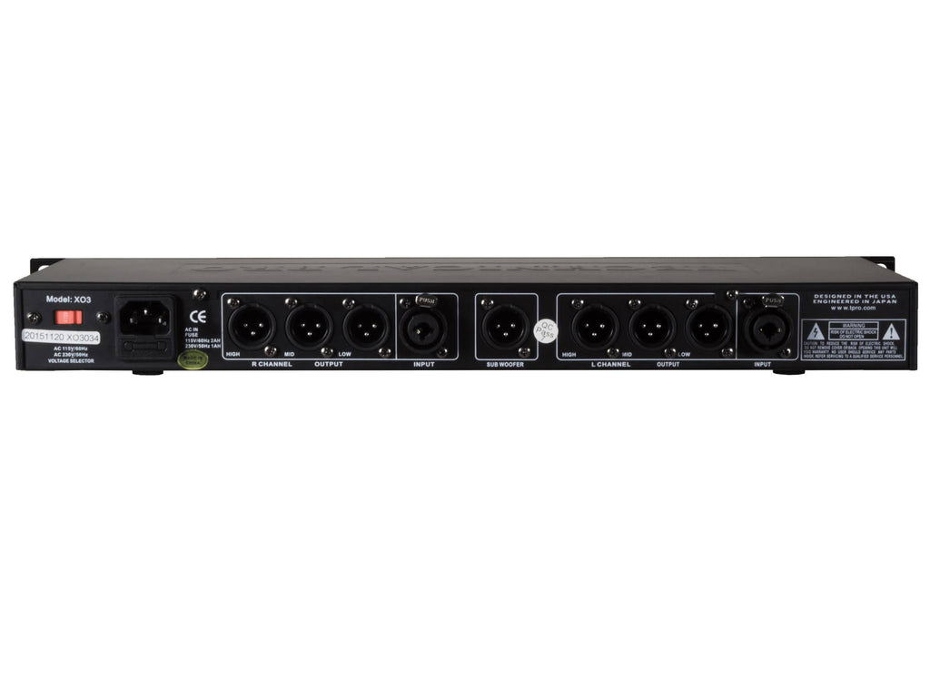 3 Way Crossover with Subwoofer Output A71998