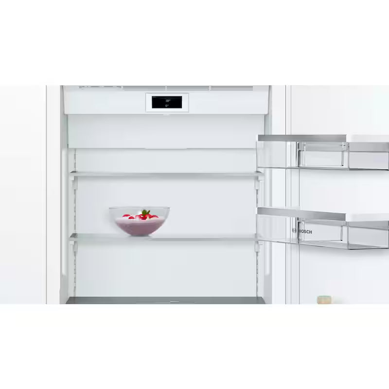 30 in. Built-In Smart Bottom Freezer Refrigerator Stainless Steel B162