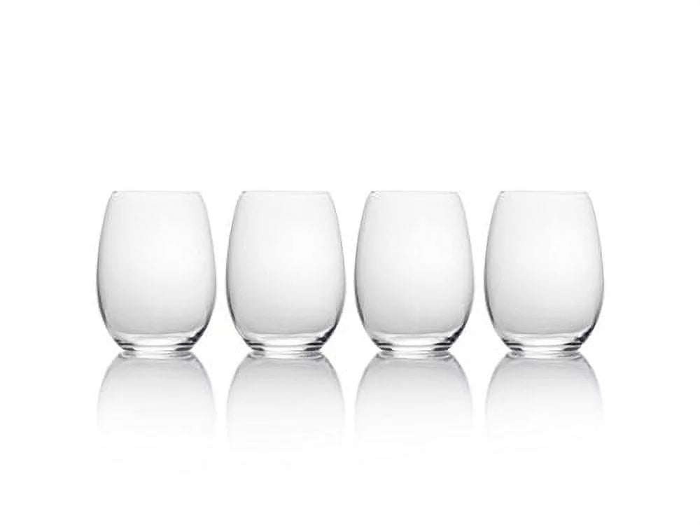 Clear Crystal Stemless Wine Glass N42440