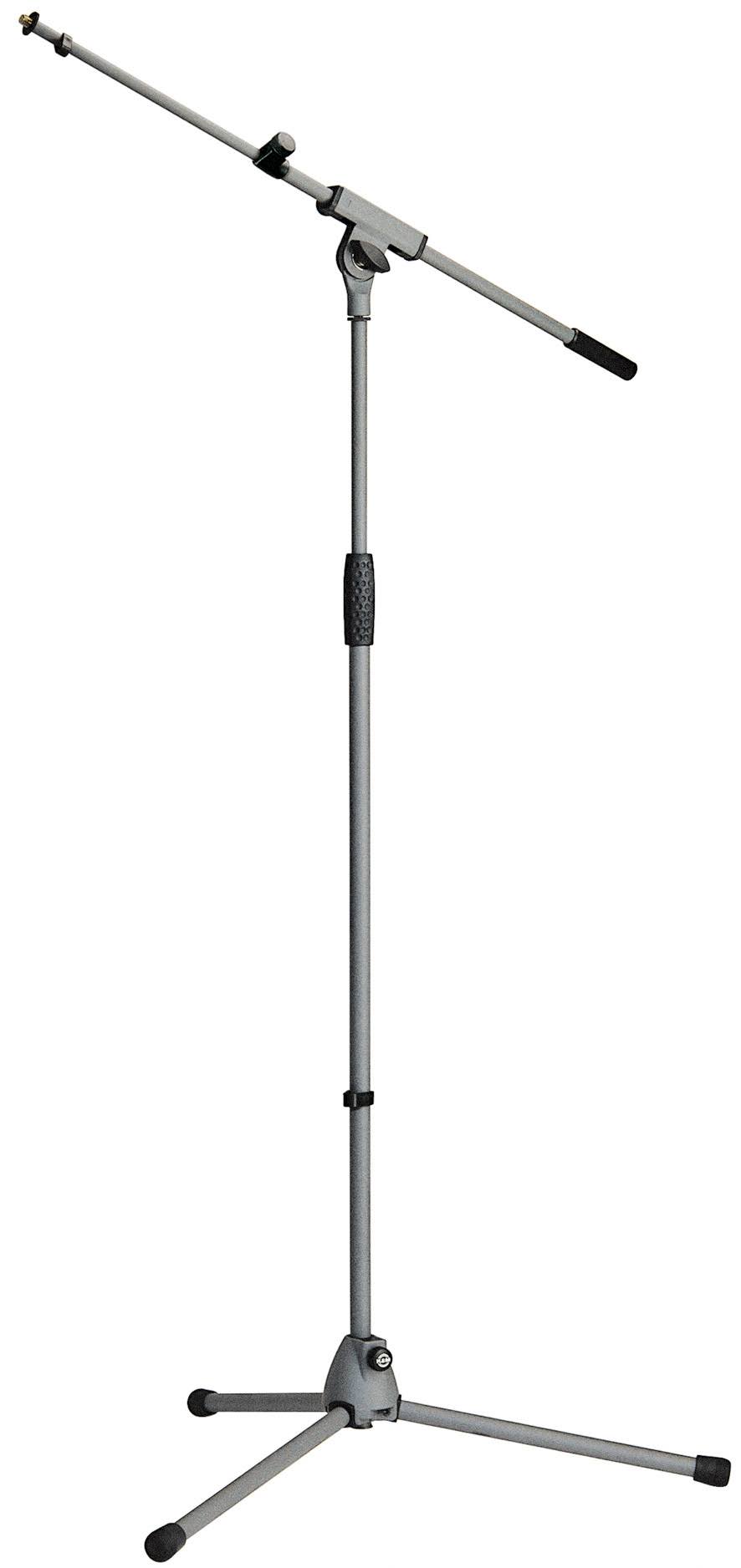 Gray Microphone Stand with Boom B28059