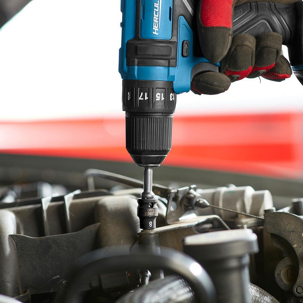 3/8 in. Drive Metric Bolt Extractor Socket Set, 9-Piece Q96714