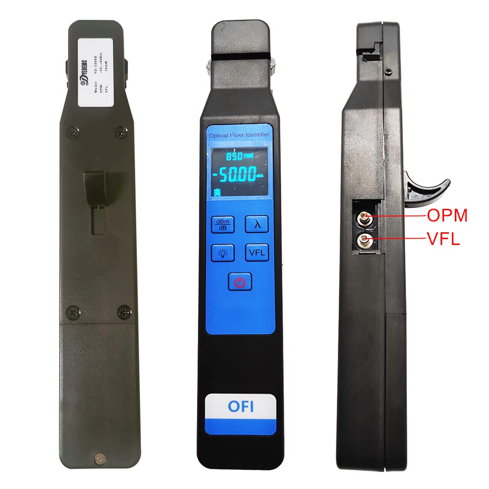 Optical Fiber Identifier with 10mw VFL and Optical Power Meter FTTH Tool O37427