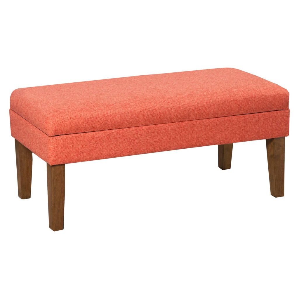 Coral Decorative Storage Bench M90273