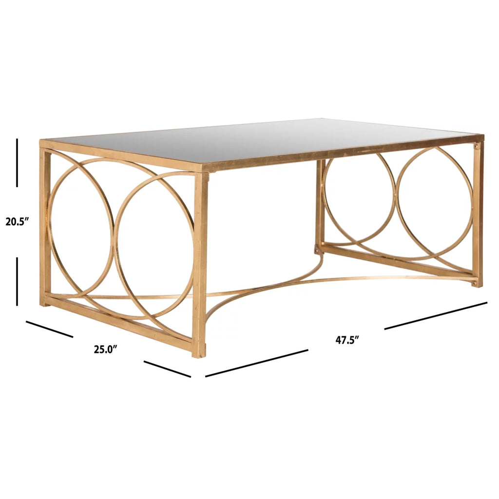 Coffee Table with Mirror Top E929612