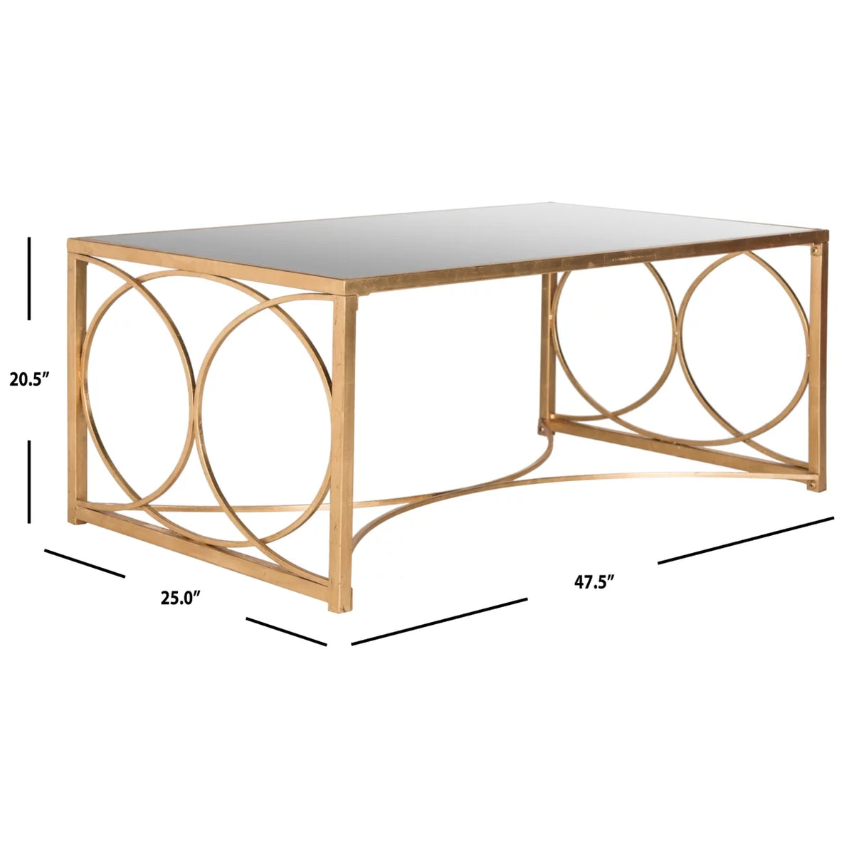 Coffee Table with Mirror Top E929612