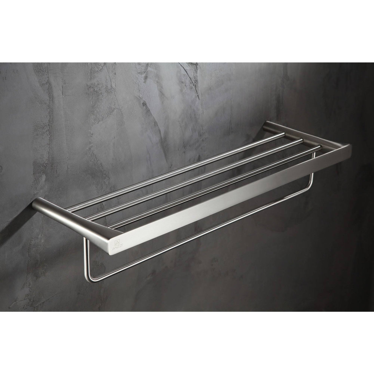 Brushed Nickel Towel Rack H7066