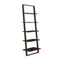 Brown Wood Ladder Bookcase Z490