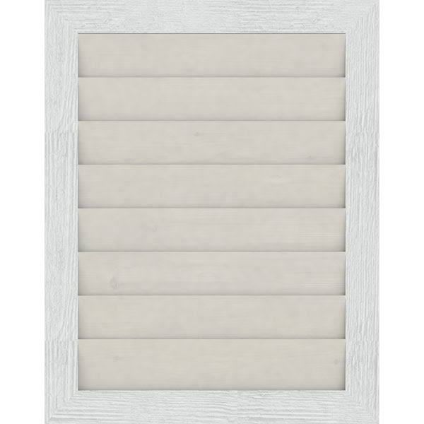 Primed Non-Functional Vertical Gable Vent C213233