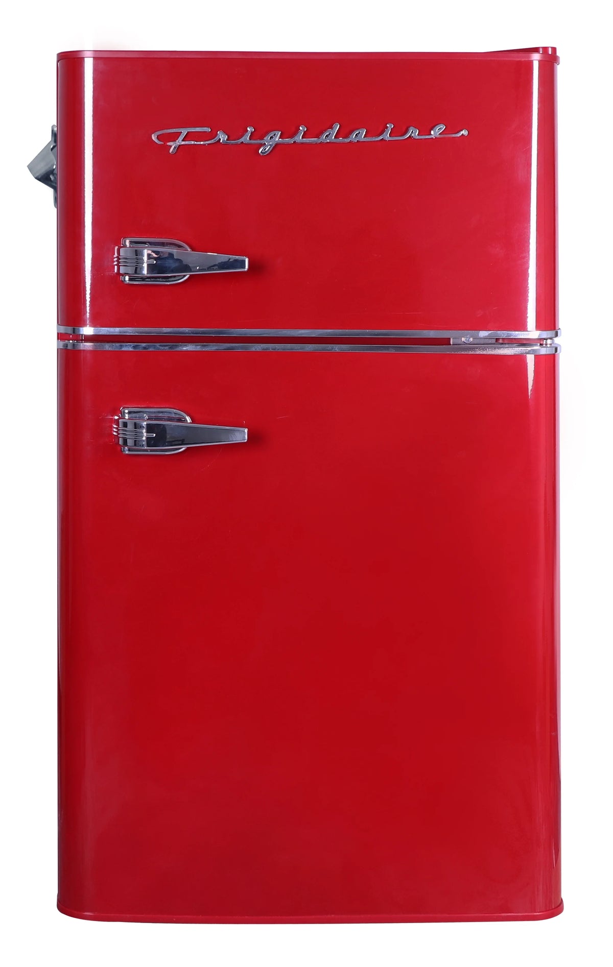Red 3.1 Cu ft Two Door Compact Refrigerator with Freezer B95289