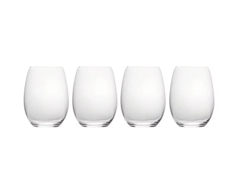 Clear Crystal Stemless Wine Glass N42440