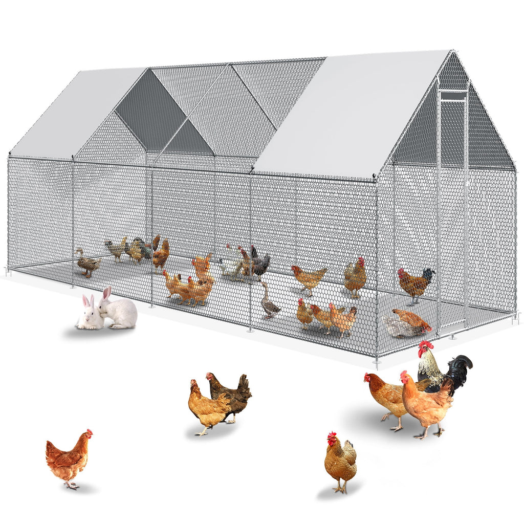 27x10ft Chicken Coop with Cover M898