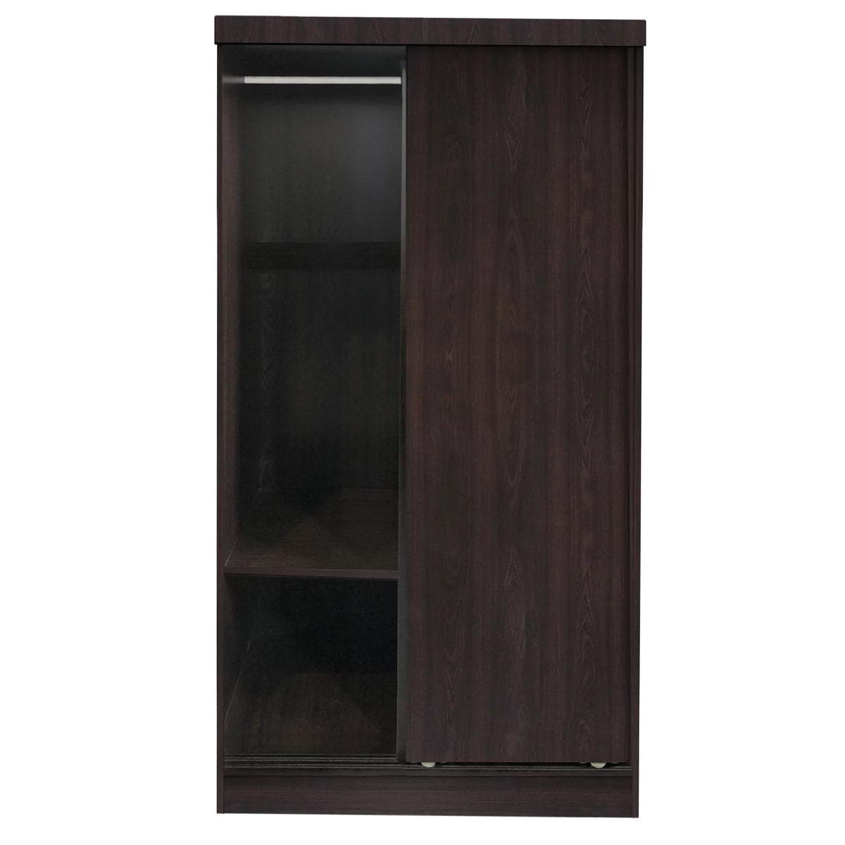 Modern Wood Double Sliding Door Wardrobe S367325