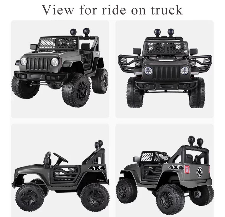 12V 7AH Kids Powered Ride on Truck Car with Parent Remote Control, Pink P7638