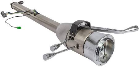 Chrome Tilt Steering Column, Column Shift L655