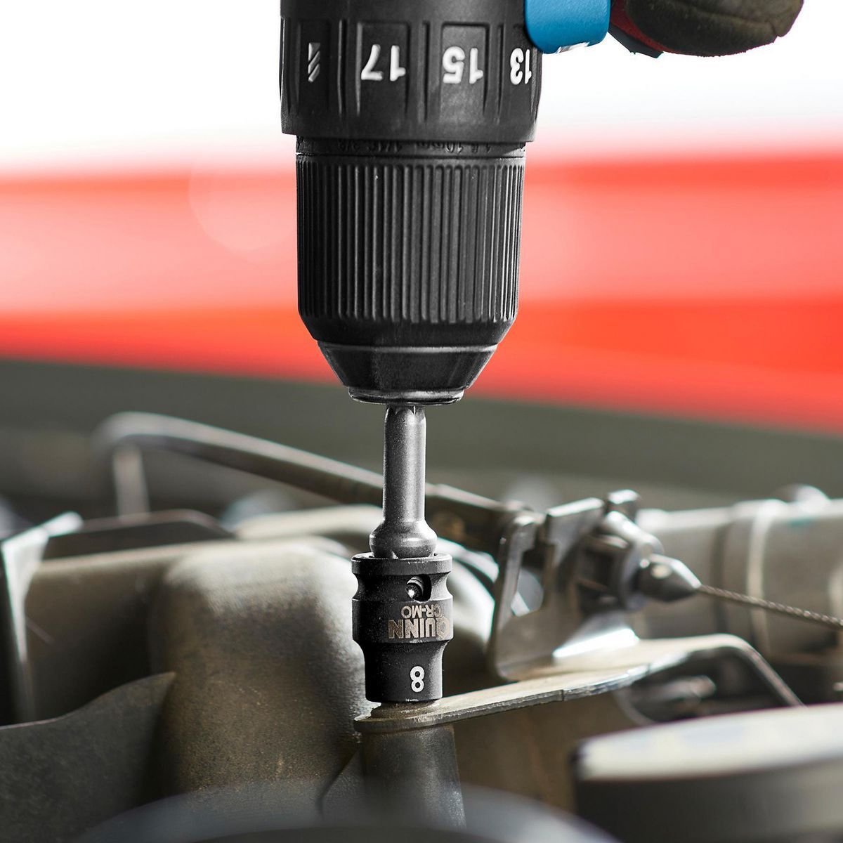 3/8 in. Drive Metric Bolt Extractor Socket Set, 9-Piece Q96714