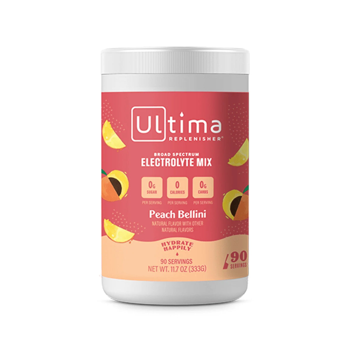Sugar Free Vegan Electrolyte Powder Drink Mix, 90 Servings O739331