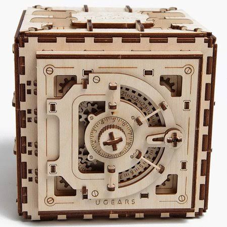 Wooden 3D Puzzle Safe V727158