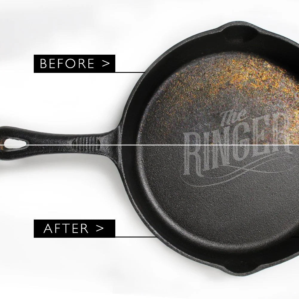 Stainless Steel Cast Iron Cleaner, 8x6 inch Z190
