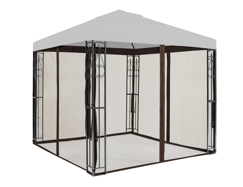 8' x 8' Gazebo Mosquito Netting N81244