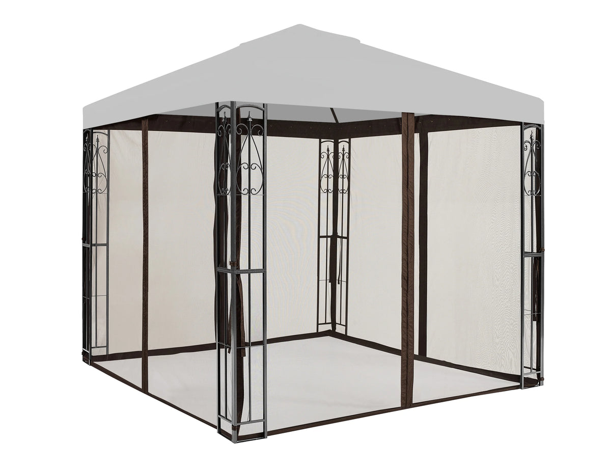 8' x 8' Gazebo Mosquito Netting N81244