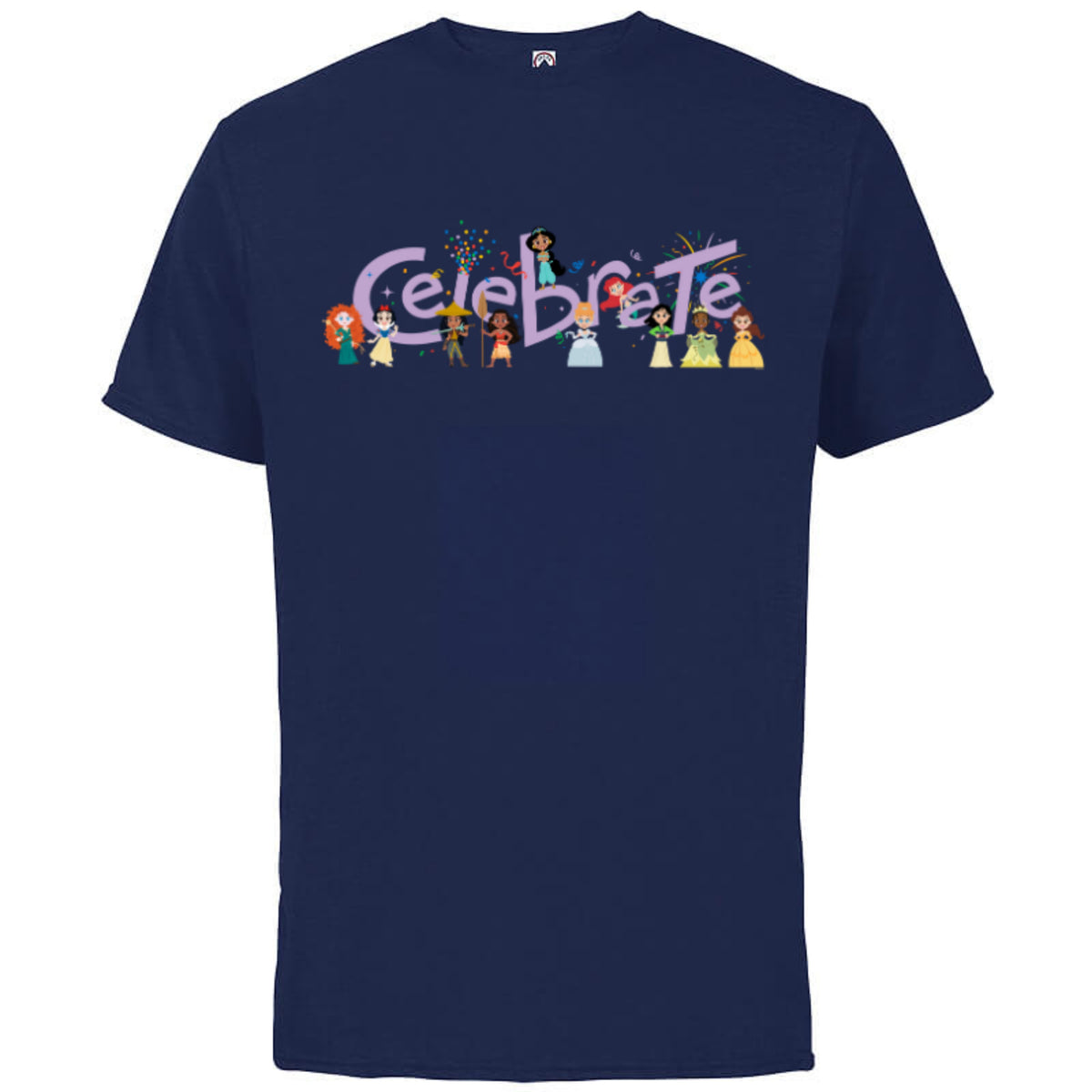 Athletic Navy Short Sleeve Cotton T-Shirt N270