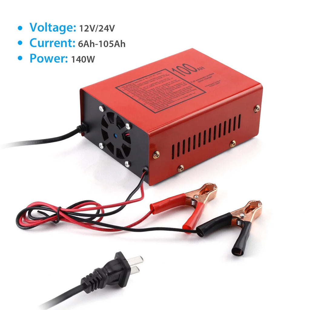12V/24V 10A 140W Battery Charger K92812