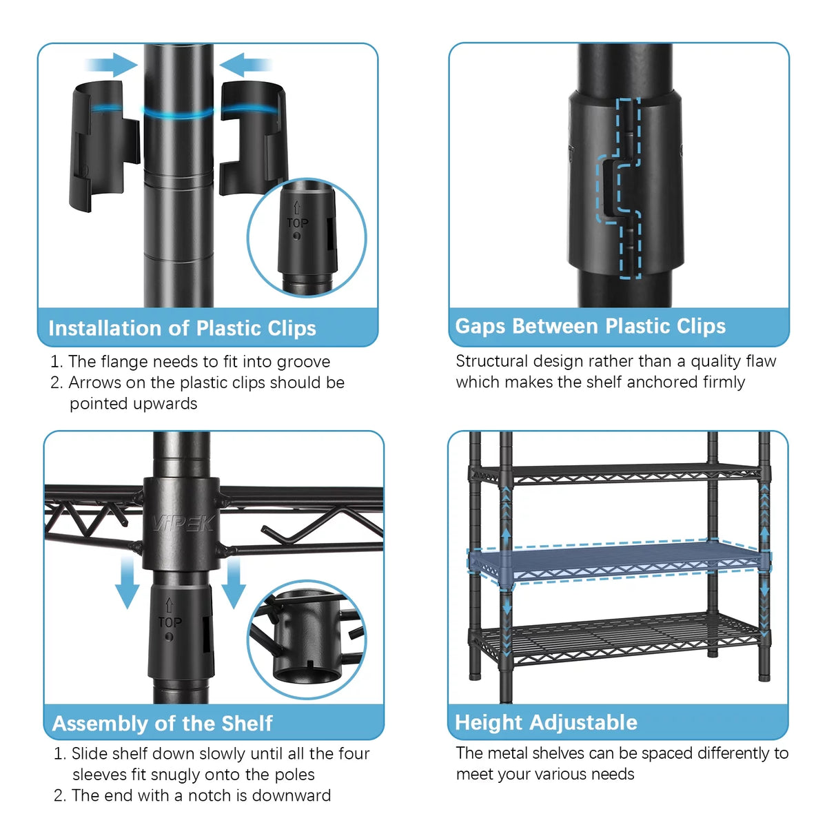 Black Heavy Duty Metal Clothing Rack Q3397