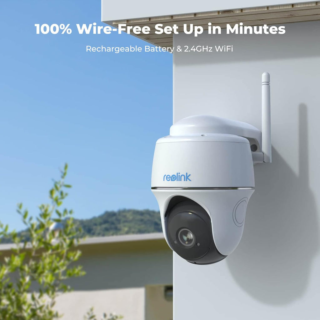 2K Wireless Solar Battery Camera with PIR Motion Sensor K981