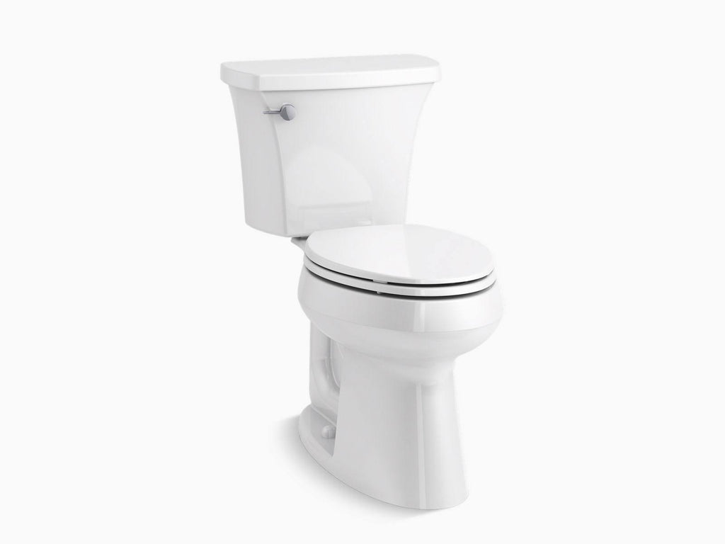 2-Piece 1.28 GPF Single Flush Elongated Toilet in White M7697