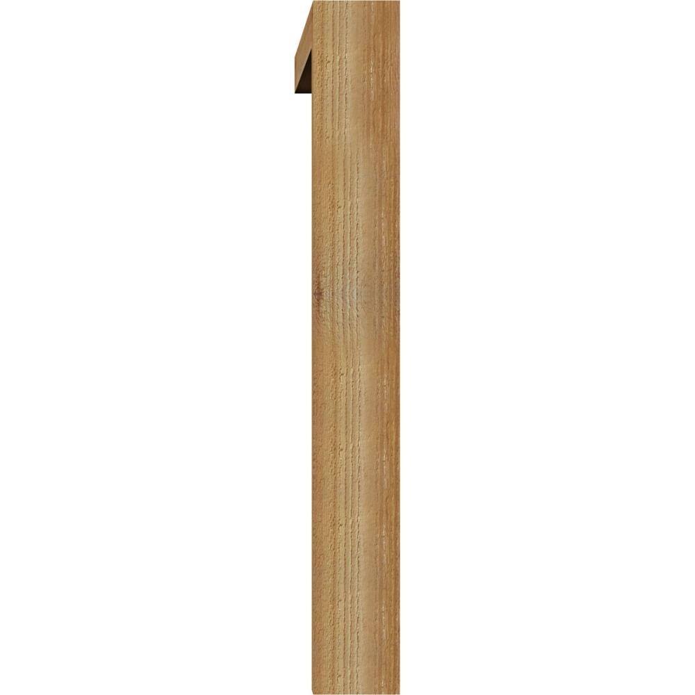 Rough Sawn Bracket with Offset Brace, Western Red Cedar V395635