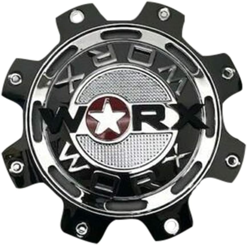 8 Lug Chrome Wheel Center Cap Pack of 2 I460