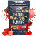 5000 mg Strawberry Flavor Sugar-Free Vegan Creatine Monohydrate Gummies A809
