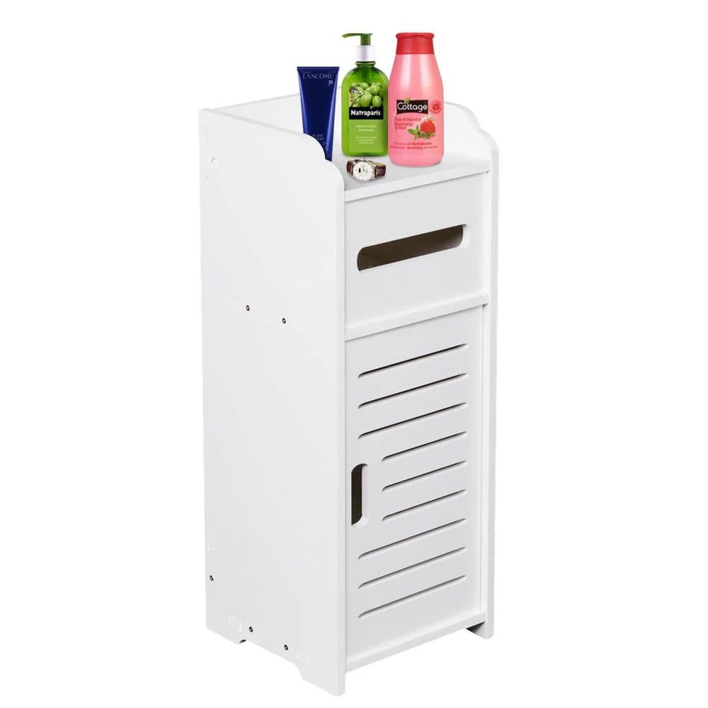 Wood Bathroom Storage Cabinet with Door X5173