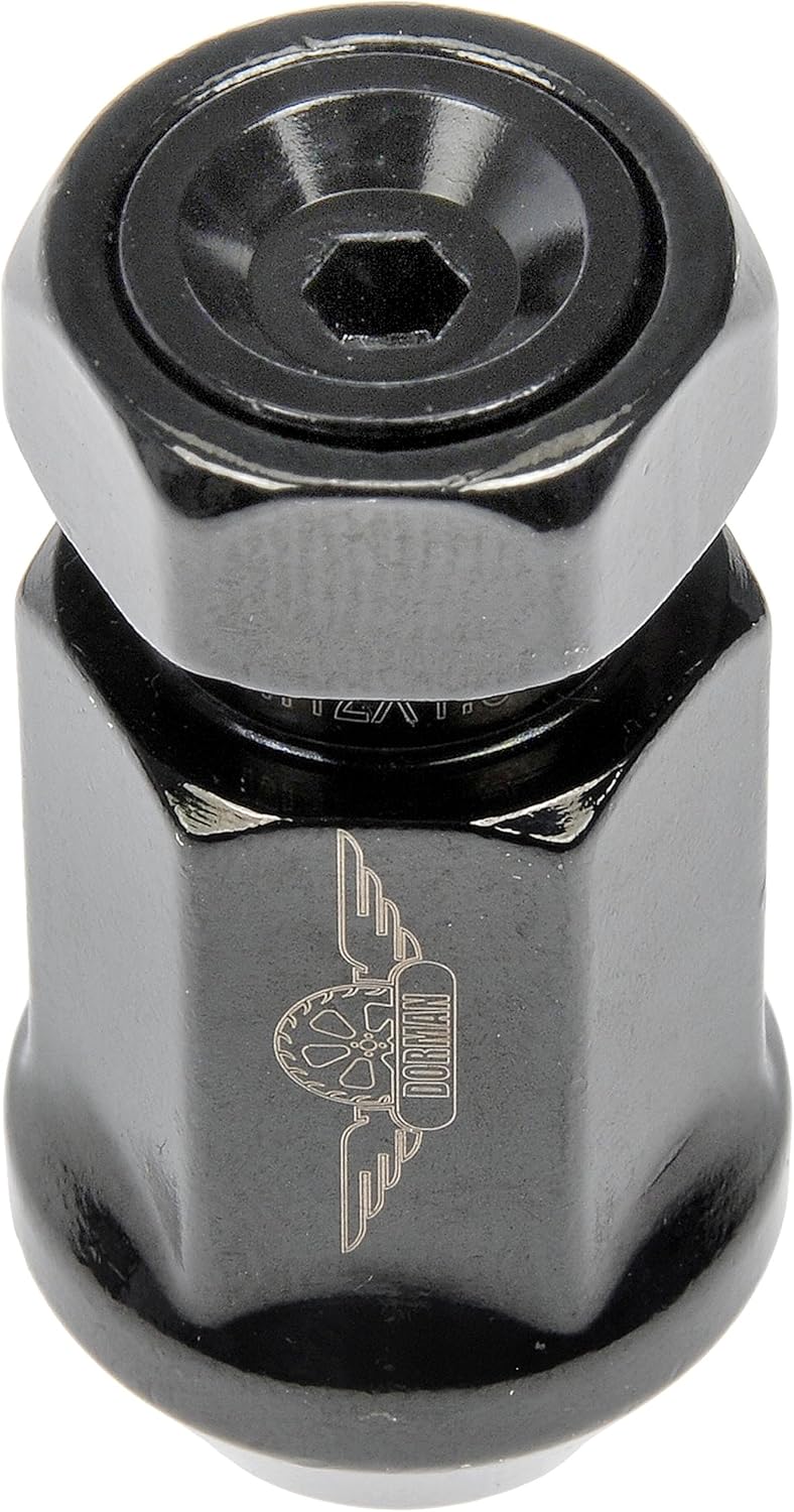 Black 20 Pack Wheel Nut Q101