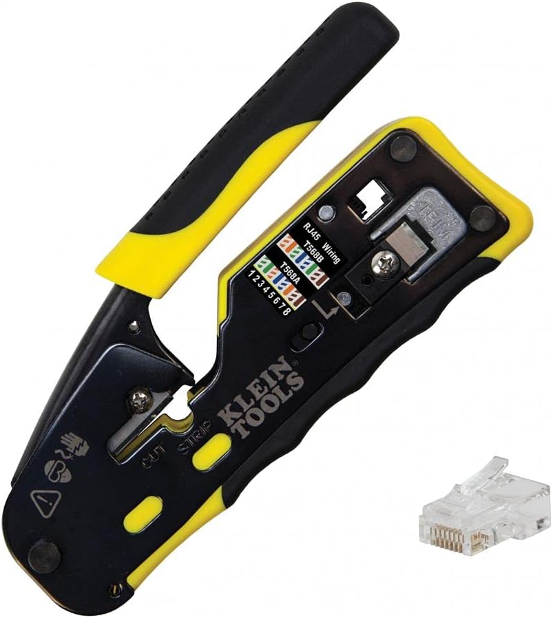 Pass-Thru Modular Wire Crimper / Wire Cutter / Wire Stripper, Pack of 2 Y359