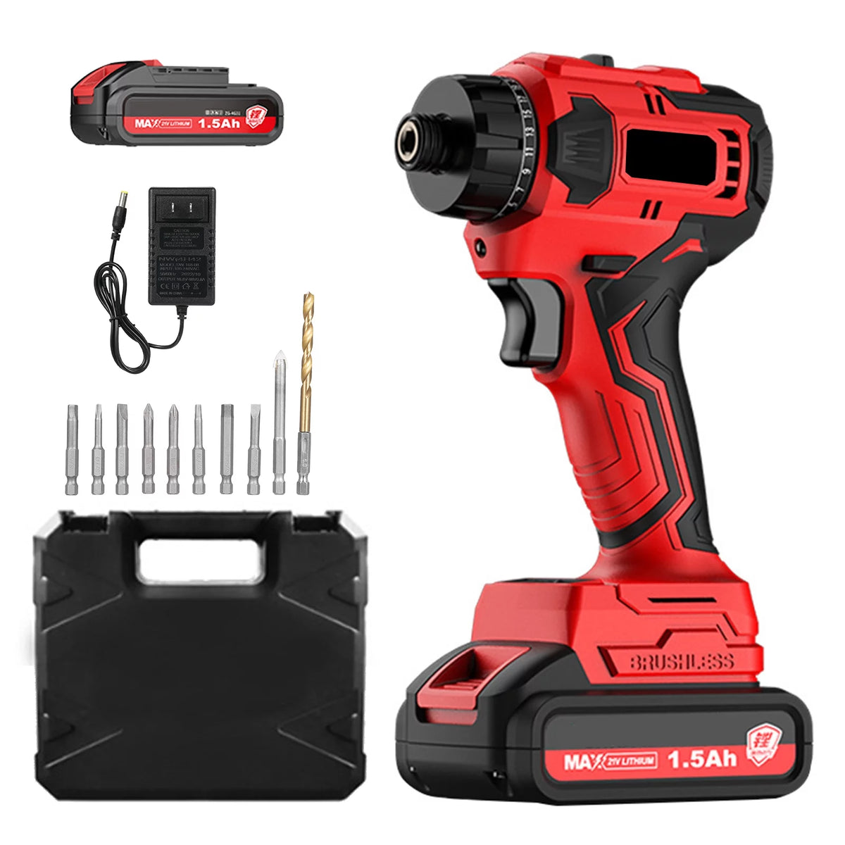 Electric Screwdriver 21V Brushless E819613