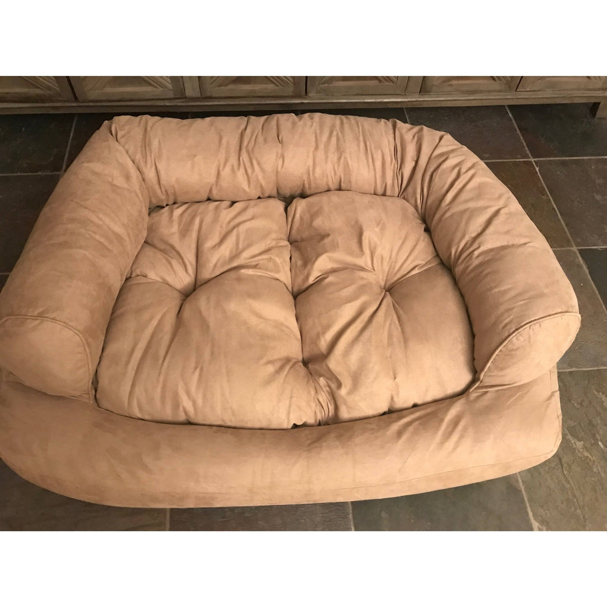 Camel Overstuffed Pet Sofa X-Large W1441
