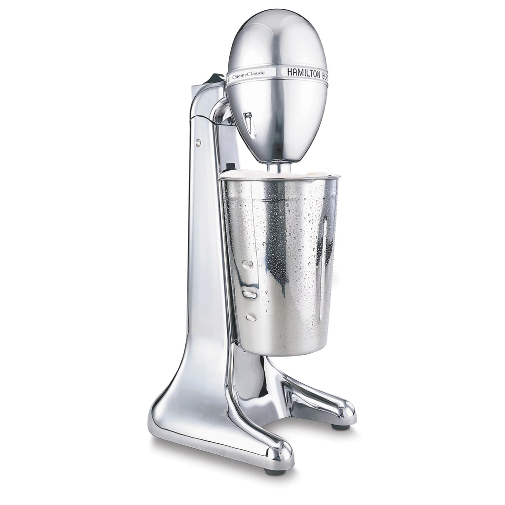 Chrome Drink Mixer and Milk Shake Maker, 2 Speeds, 28 oz Stainless Steel Cup C2497