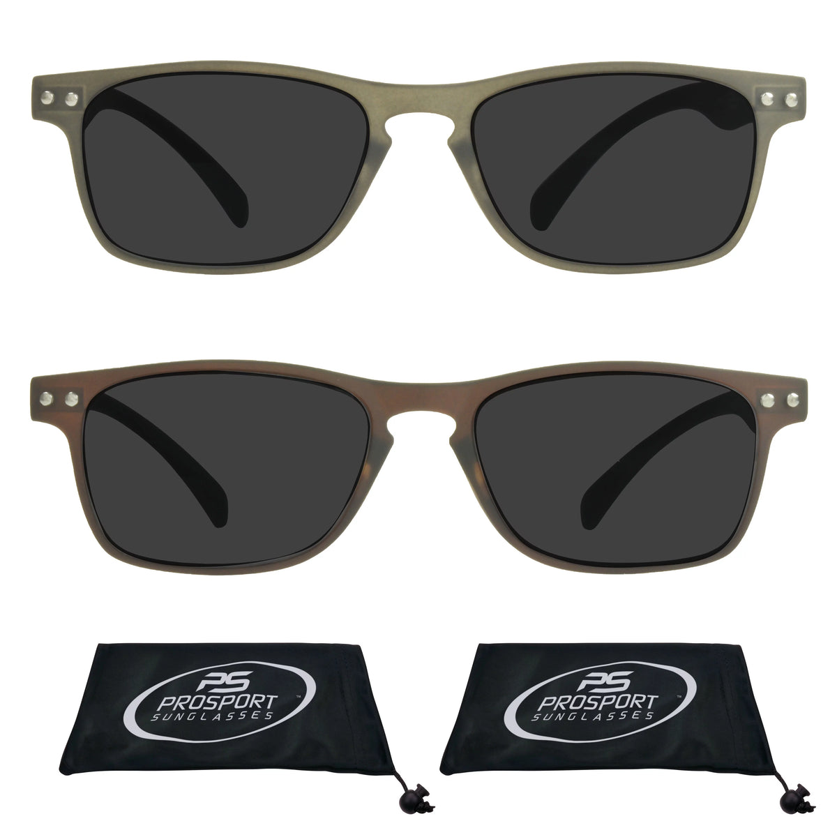 Black & Red Reading Sunglasses 2 Pack T196863