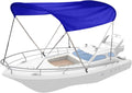 2 Bow Bimini Top Boat Cover with Aluminum Support Poles V718