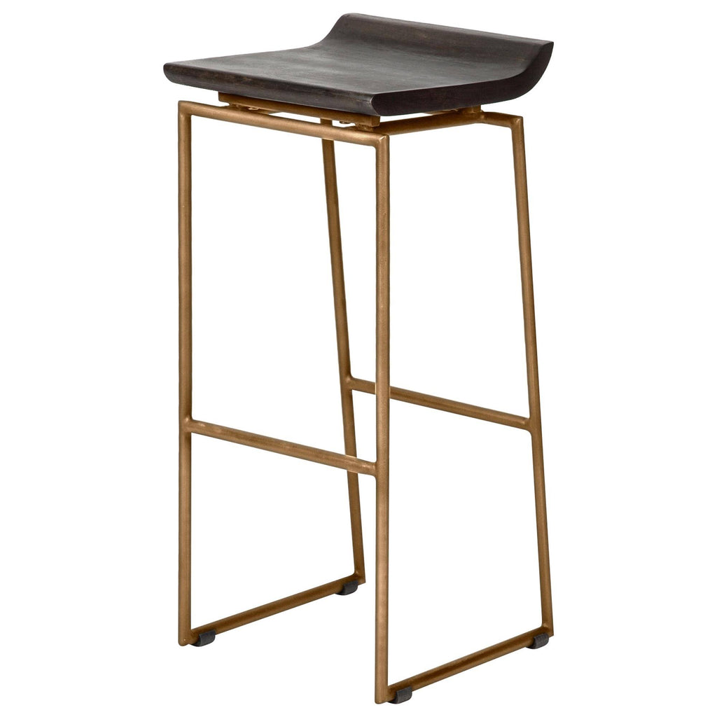 Brown Wood Bar Stool B294009