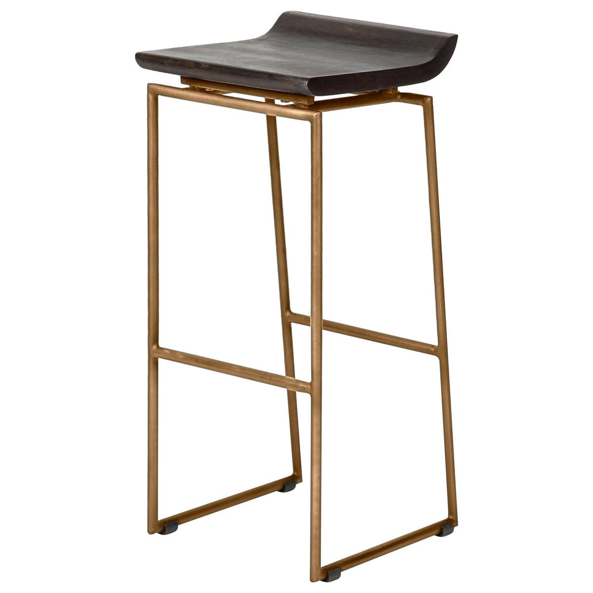 Brown Wood Bar Stool B294009