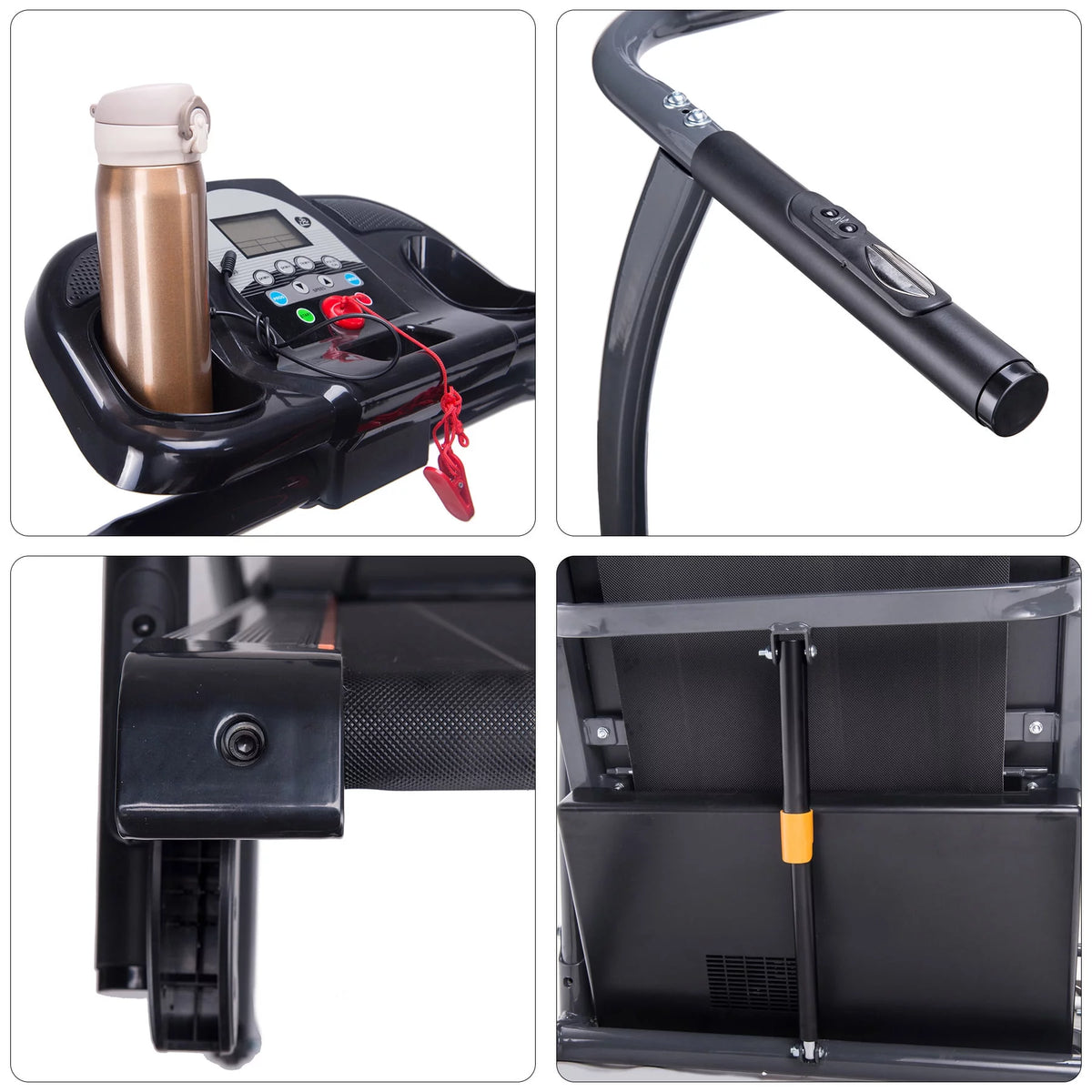 Foldable Incline Motorized Treadmill V4524