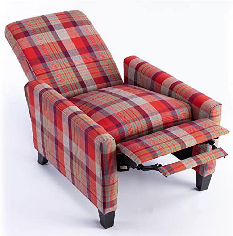 Button Tufted Club Chair with 4 Angle Adjustable Backrest T908